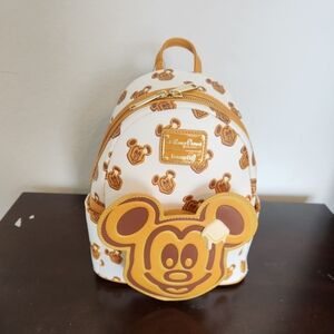 Loungefly DISNEY Mickey Waffle Mini Backpack